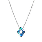 Load image into Gallery viewer, Juno - Waterproof Diamond Pendant Necklace (Blue / Green / Clear Stone)
