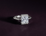 Load image into Gallery viewer, Vega - Princess Cut Zirconia Solitaire Ring
