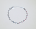 Load image into Gallery viewer, Harmonia - Dual Star Charm and Pink Pearl Bracelet
