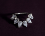 Load image into Gallery viewer, Laurel - Zirconia Crown Ring
