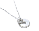 Load image into Gallery viewer, Caishen - Zirconia Studded Coin Pendant Necklace
