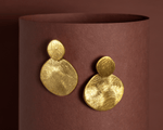 Load image into Gallery viewer, Chloe - Matte Earrings: Gold Polish
