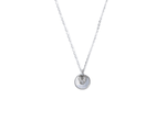 Load image into Gallery viewer, Caishen - Zirconia Studded Coin Pendant Necklace
