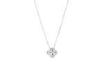 Load image into Gallery viewer, Shamrock - Zirconia Studded Clover Pendant Necklace
