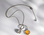 Load image into Gallery viewer, Charis - Multi-Semi Stone Necklace
