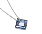 Load image into Gallery viewer, Juno - Waterproof Diamond Pendant Necklace (Blue / Green / Clear Stone)
