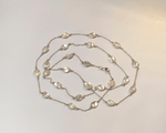 Load image into Gallery viewer, Cassiopeia - Layered Mother of Pearl Stone Necklace
