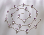 Load image into Gallery viewer, Callidora - Layered Amethyst Stone Necklace
