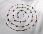 Load image into Gallery viewer, Orion - Layered Tourmaline Stone Necklace
