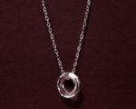 Load image into Gallery viewer, Bona - Waterproof Circle Pendant Necklace (Multicolor Stone)
